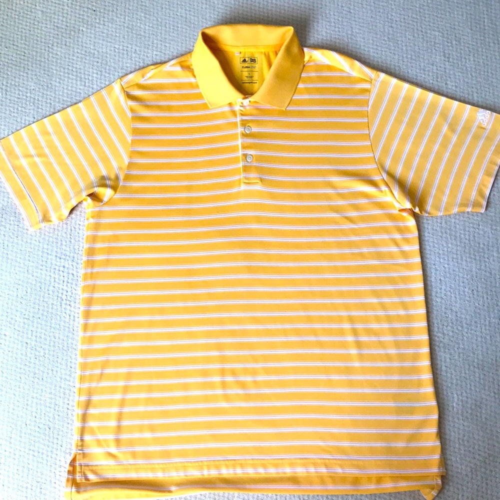 🏌🏻EUC adidas men’s golf shirt 🏌🏻